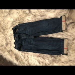 Toddler Burberry jeans